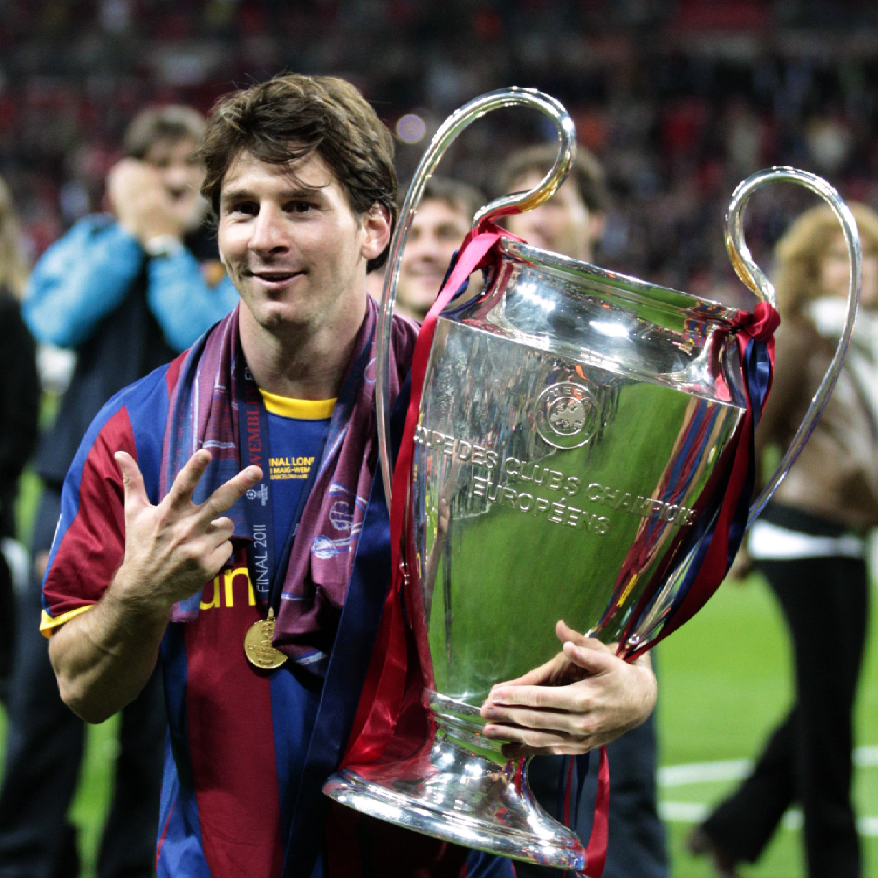 Barcelona 2010 Champions League Home 10 Messi Retro Football Shirt