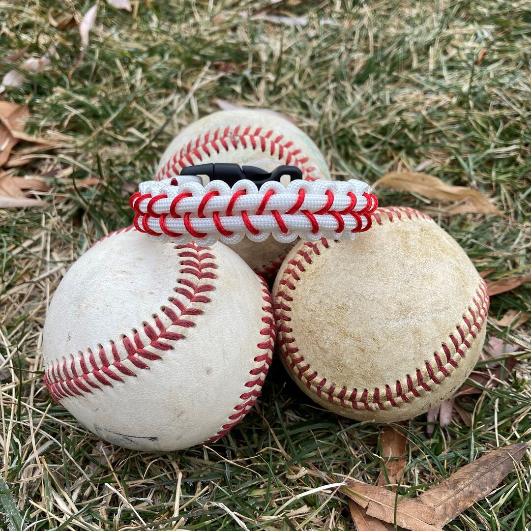 Baseball Paracord Bracelet Etsy
