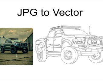 Custom CNC Vector Drawing: Personalized Portrait Design (SVG Download for Commercial Use)