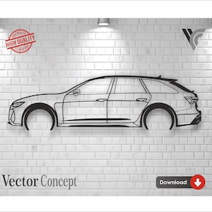 Car Wall art Decor vector file for laser cutting , plasma cutting ( svg , dxf , dwg , cdr ) Metalic & Wood CNC machine!