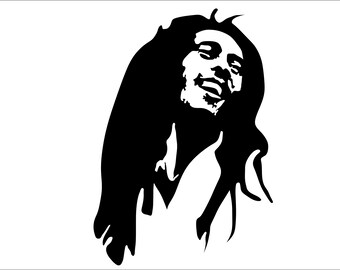 Bob Marley Dxf File - Etsy