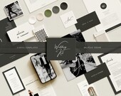 BRITTAN | DIY Wedding Kit Canva Template | Minimalist Wedding Planning Templates Bundle w/ Planner Itinerary Logo | Pre-Designed Theme Suite