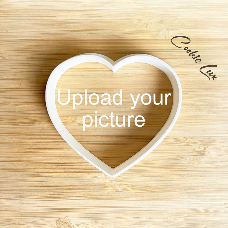 Personalized cookie cutters, customizedin any shape or size