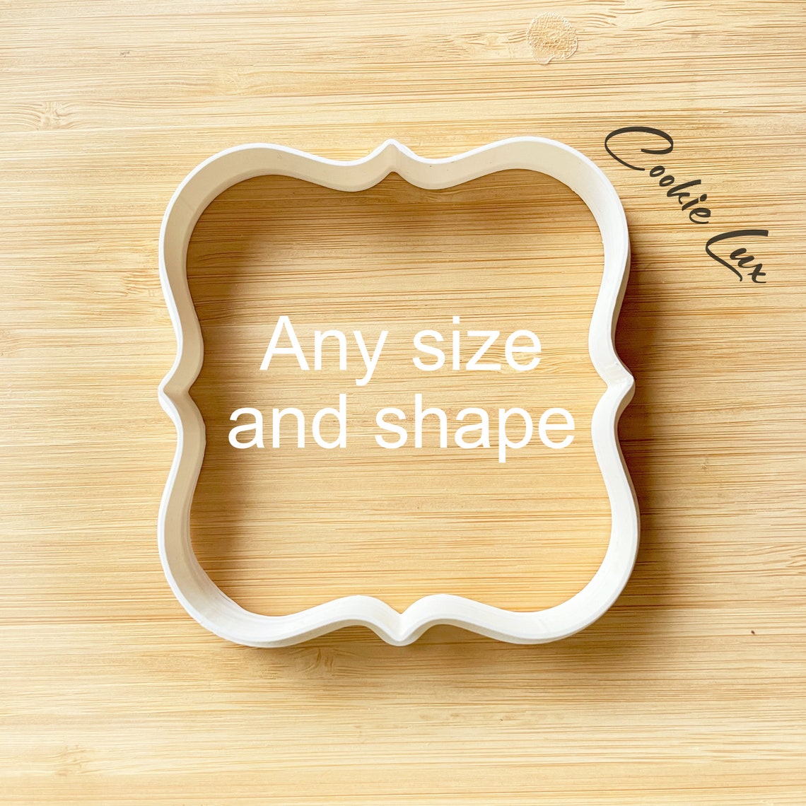 Cookie Cutter 100 Customized With Your Idea Personalized Cookie