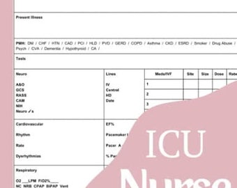 Hoja de informe RN UCI