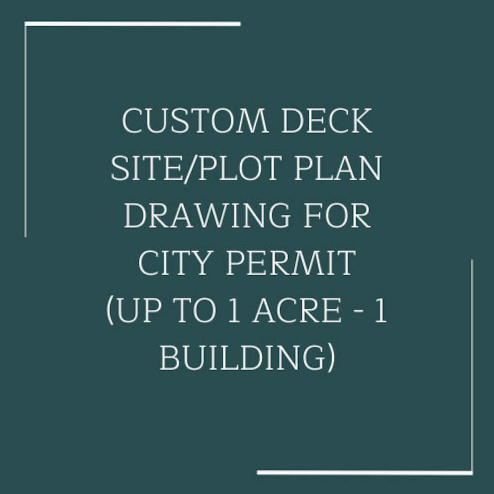 Site/plot Plan Drawing for City Permit / Autocad City Permit Drawing