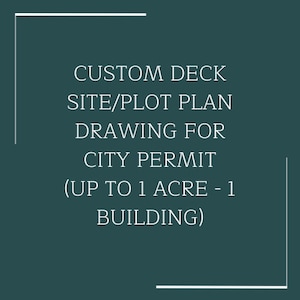 Site/plot plan drawing for city permit / Autocad city permit drawing / blueprints / custom drawing