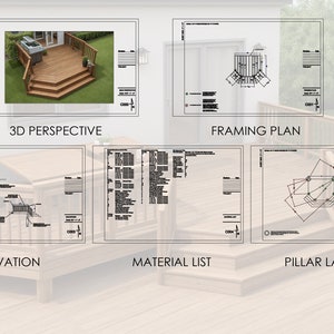 Complete 10'x12' Deck Blueprint Package: Transform Your Outdoor Living ...