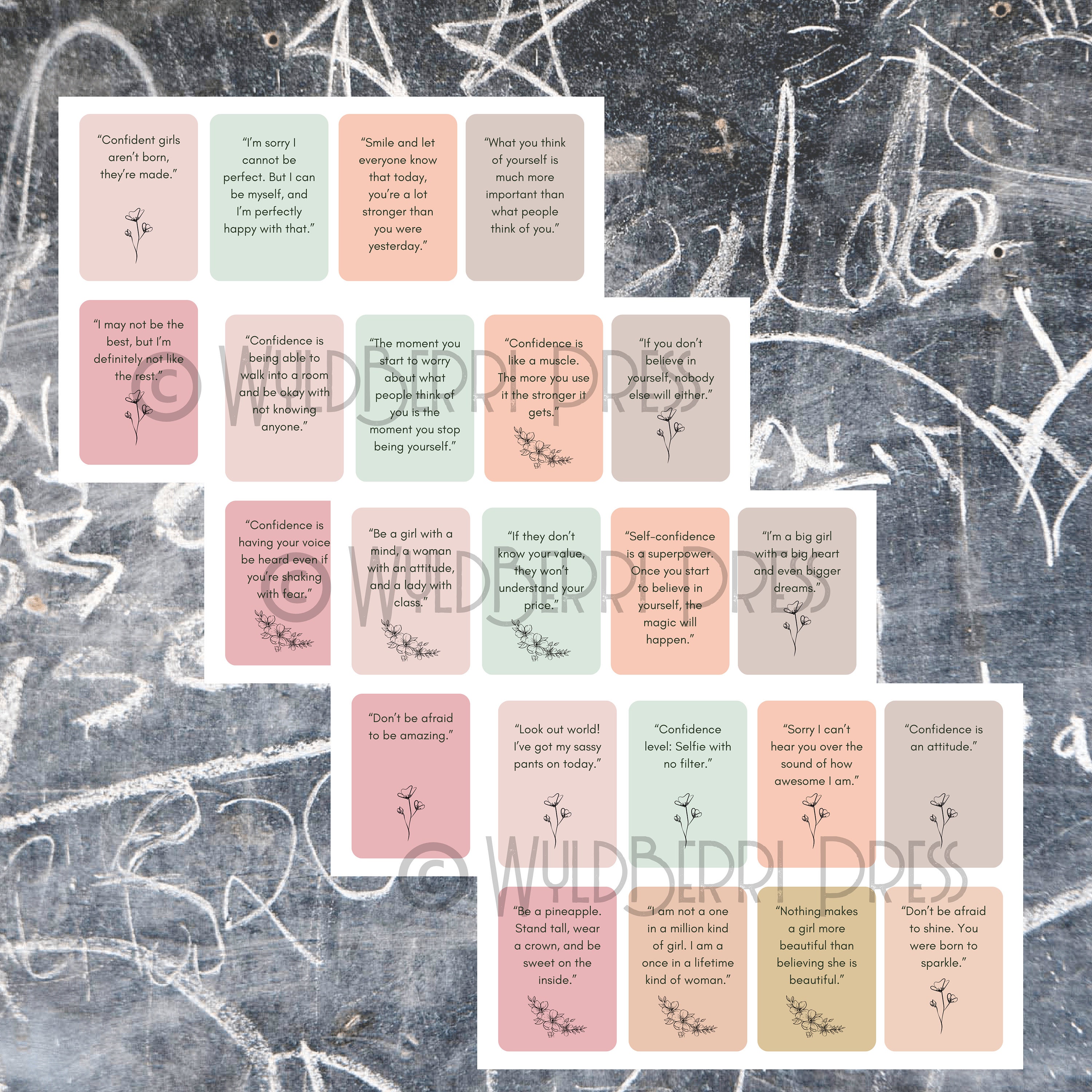 Powerful Self Confidence | Lunchbox Notes | Girls | Lunchbox Notes for ...