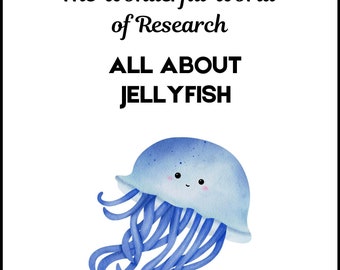 Le monde merveilleux de la recherche : édition Jellyfish, Tout sur les méduses, Recherche sur les méduses, Animaux marins, Habitat océanique, Vie océanique