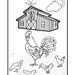 A Visit to the Farm, 15 Coloring Pages Plus/farm Animals/farm Animals ...