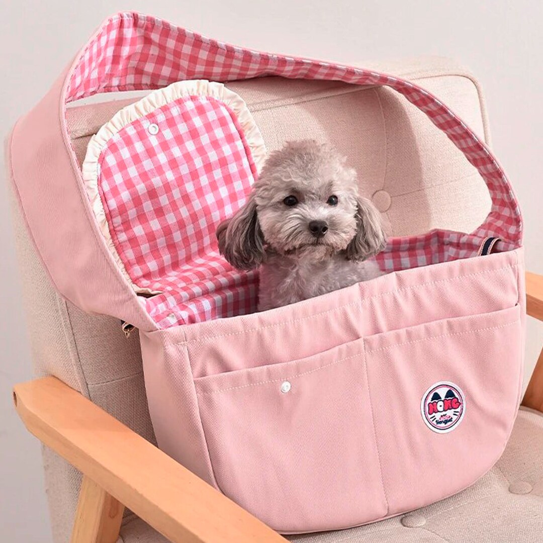 Dog Shoulder Bag Dog Carrier Bag Dog Walking Bag Dog Purse Etsy