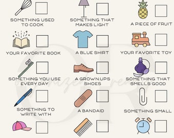 Kids At Home Scavenger Hunt Download