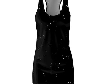 Starry Night Racerback Dress, Gift for Her, Valentine's Day Gift