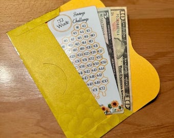 52 Week Savings Challenge Tracker