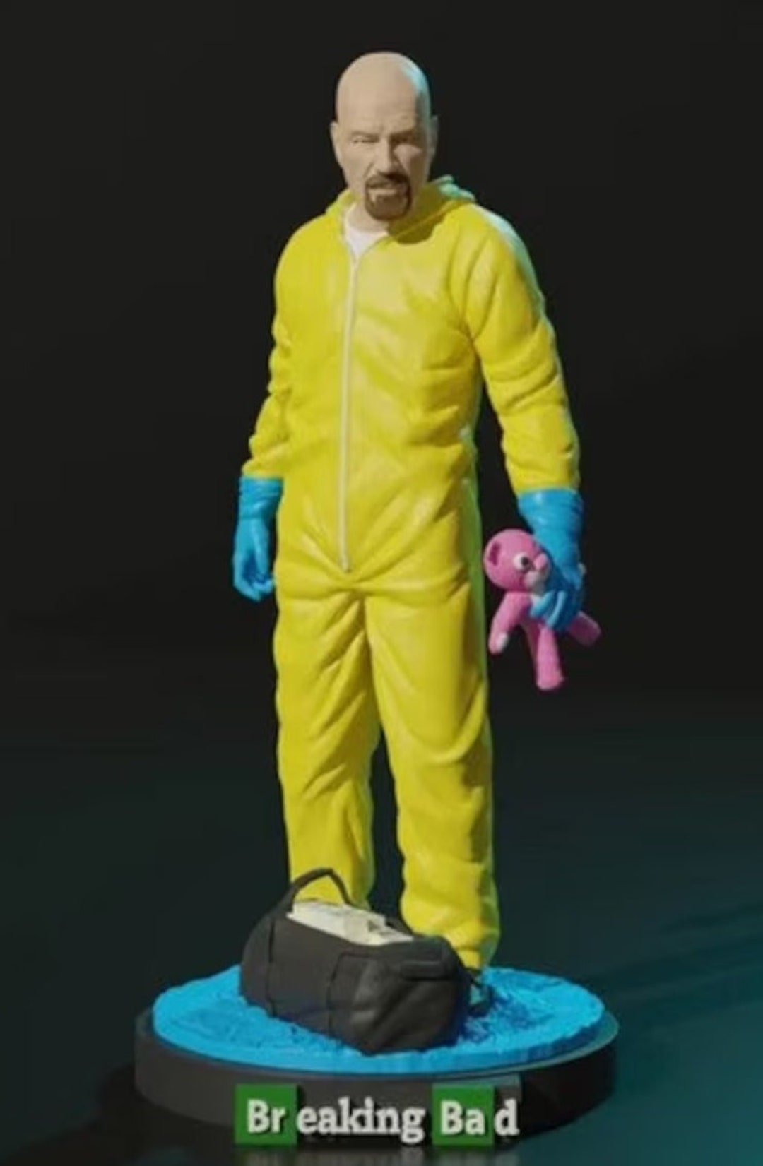 Walter White Figure Fanart Various Sizes 3D Resin High - Etsy