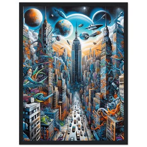 Premium Matte Paper Wooden Framed Poster