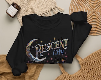 CC Skyline Moon Illustration Sweatshirt