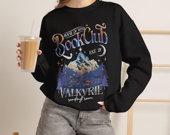 House of Wind Book Club Sweatshirt: Valkyrie Reading Room, ACOTAR Inspired