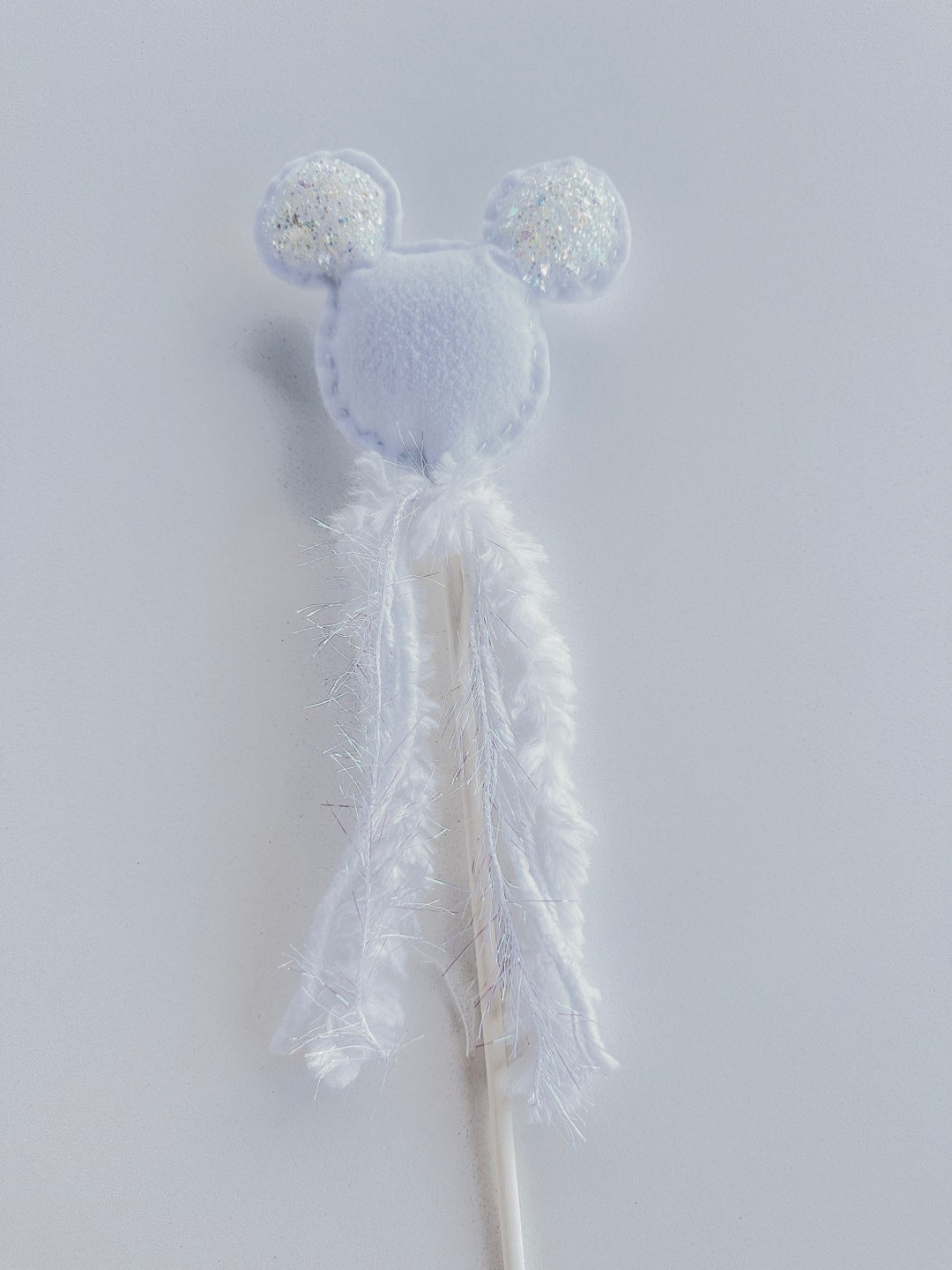 WHITE Mouse Inspired Wand Whimsical Kids Magic Wand Make Believe Decor ...
