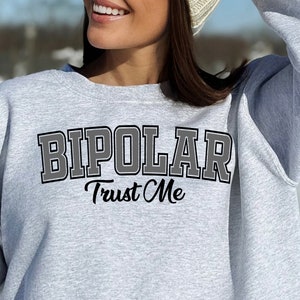 Bipolar Trust Me digital design, bipolar svg, cricut design, trust me, adult humor, awareness svg, mental disorder awareness svg, anxiety