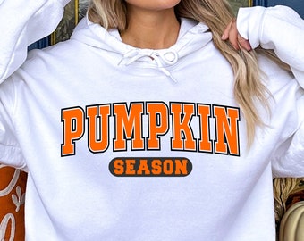 Pumpkin Season Svg, Fall Vibes png, Fall png, Varsity Design, Retro Fall Png, vintage, Pumpkin Season, Instant Download, Sublimation Design