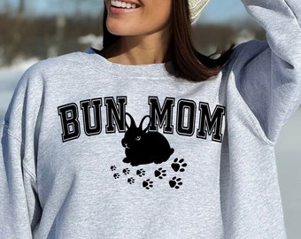 Bun Mom digital design, bunny mom svg, bun mom svg, rabbit, cricut, rabbit svg, bunny svg, bun mom png, bunny mom png, Bunny owner, bunny
