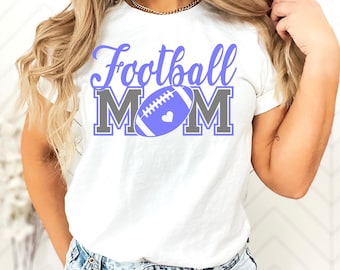 Football Mom SVG: Game Day Shirt Design (Digital Download)