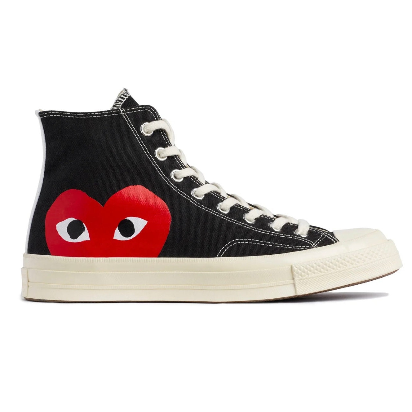 Comme Des Play X High-top Black - Etsy