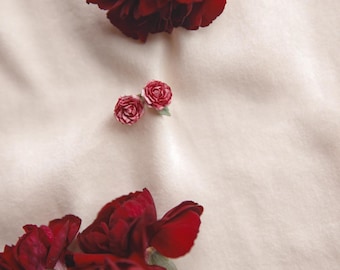 Summer Collection ll  | Rosie stud earrings | floral earrings l  rose jewelry | romantic earrings | fairy earrings | gift for her