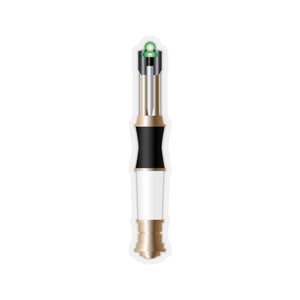 Sonic Screwdriver - Kiss-Cut Stickers