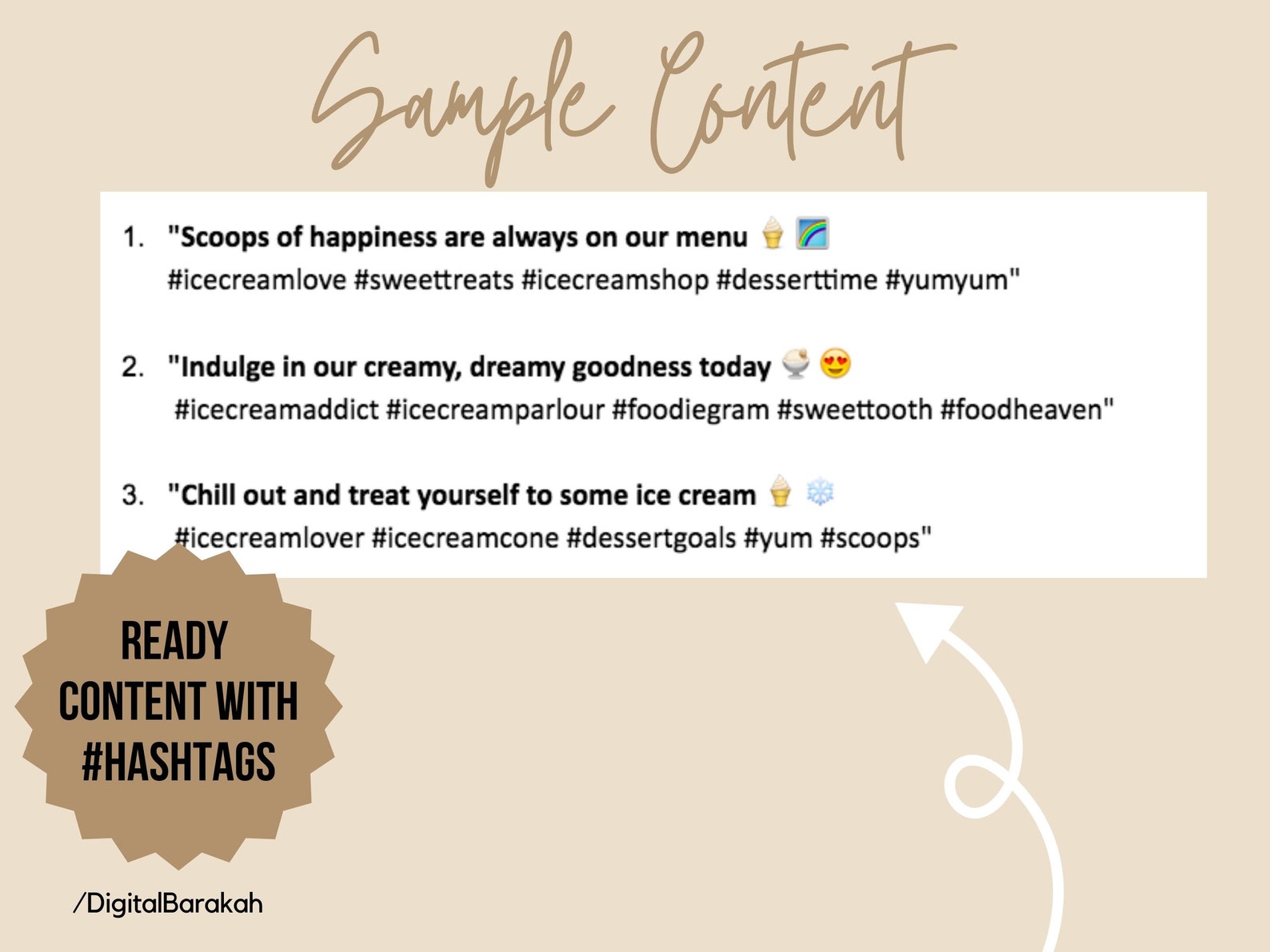 Social Media Captions For Ice Cream Shops Social Media For Ice Cream