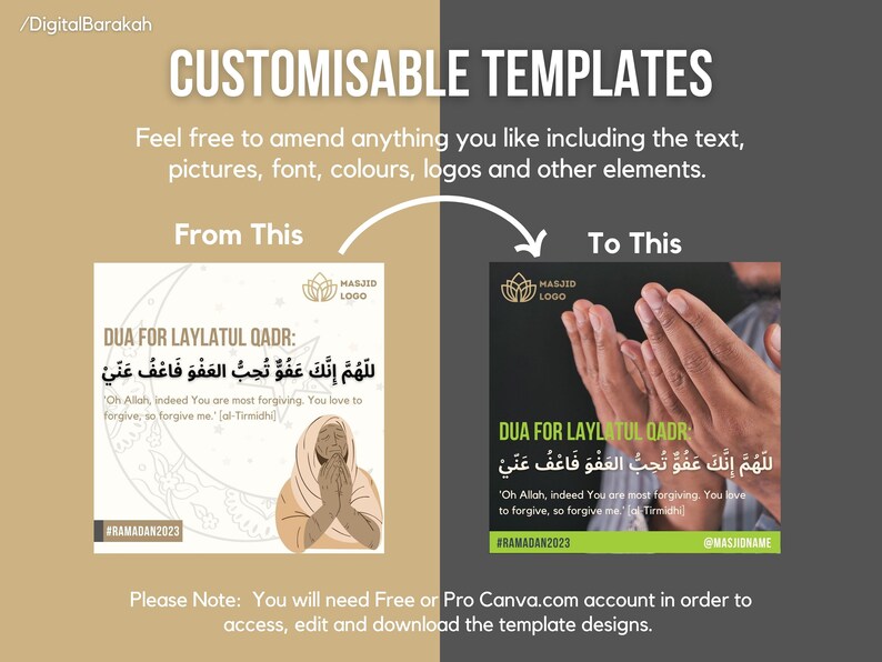 140 X Did You Know Facts on Islam Social Media Designs Islamic Post