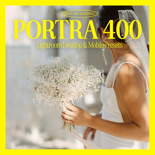 KODAK PORTRA 400 Film Inspired Lightroom Presets, Analog Film Preset, Wedding Presets, Mobile Presets, Photographer Presets, Blogger Presets