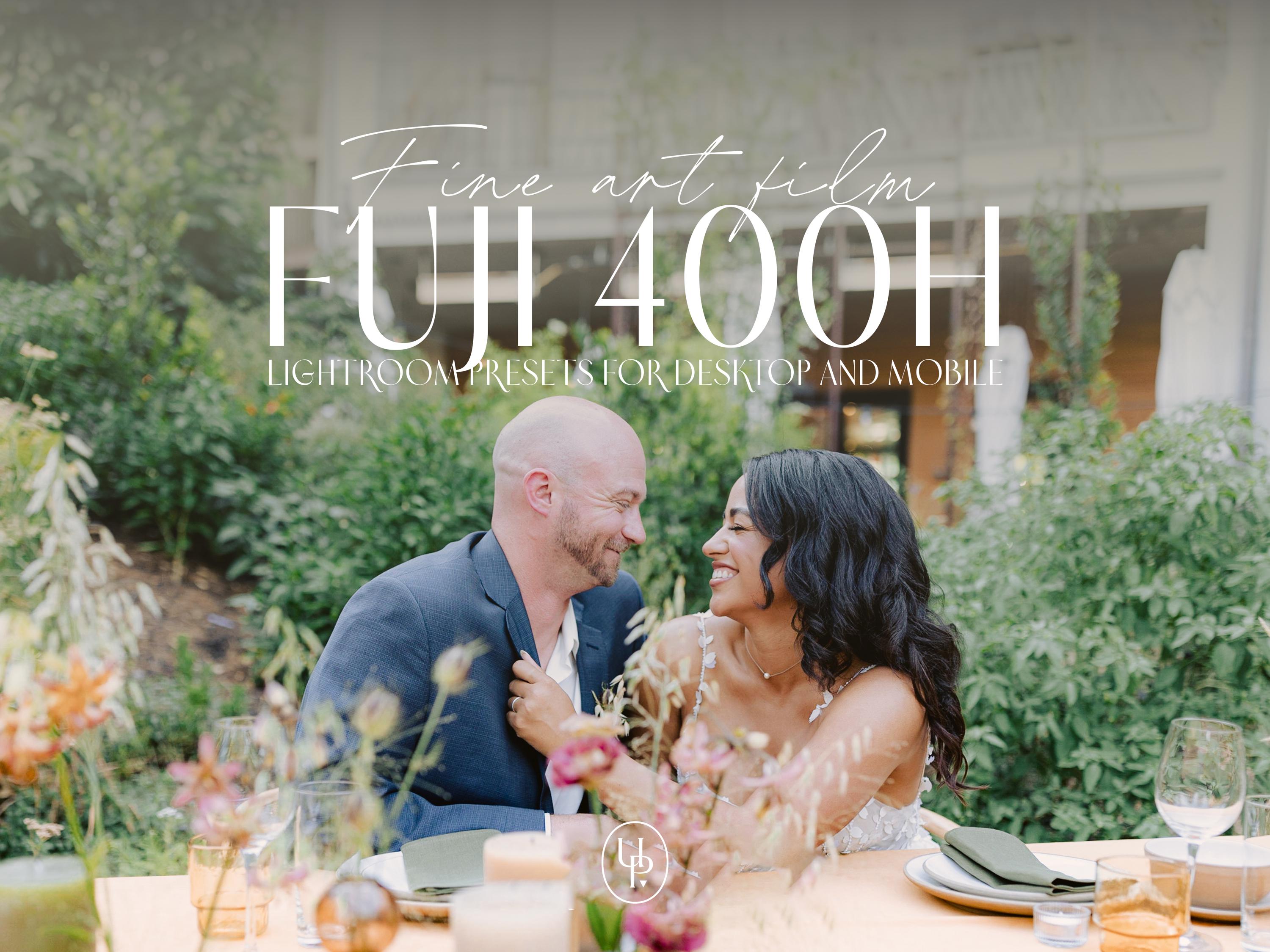 Fuji 400h Lightroom Presets: Film Wedding Photography (Desktop & Mobile)