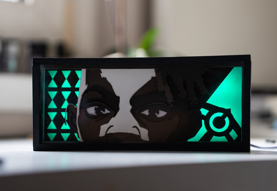 League of Legends Ekko LIGHT BOX Etsy
