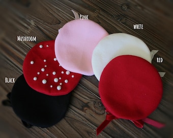 Doll Hat Beret Accessory For Pullip Blythe Dolls