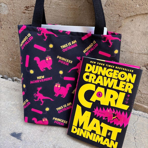 Dungeon Crawler Carl Pattern Tote Bag | DCC Bag