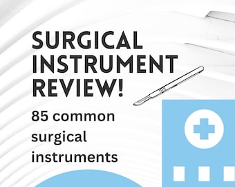 手術器具レビュー：一般的な85種類の器具（PDFダウンロード）