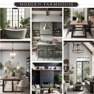 Sherwin Williams, Modern Farmhouse Paint Palette, Home Paint Colors ...