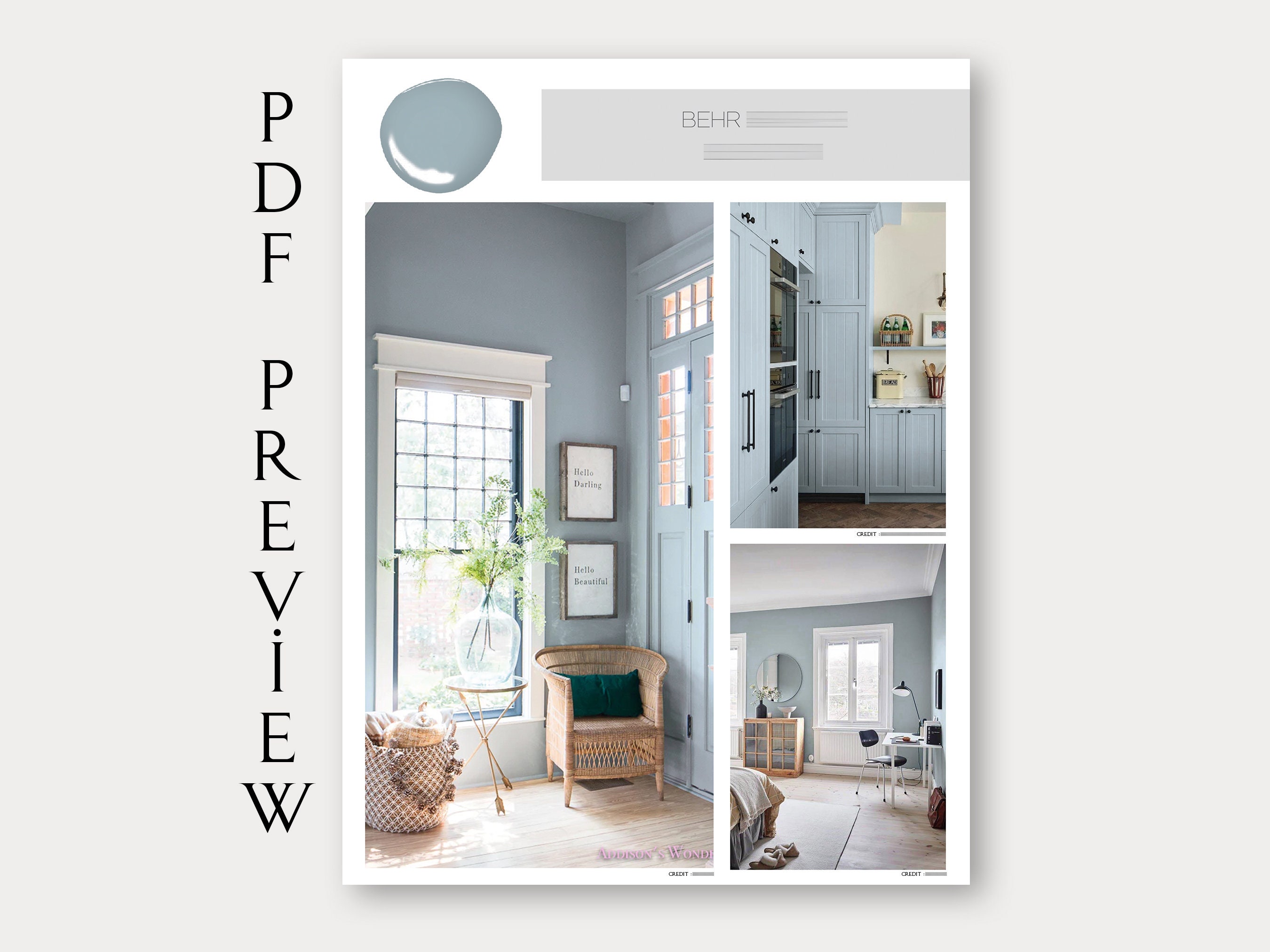 Coastal Beach Paint Palette, Behr, Beach House Review, Coastal Palette