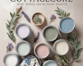Cottagecore Home Paint Palette, Behr, Whole House Color Scheme, Trendy Interior Paint Design (Digital)
