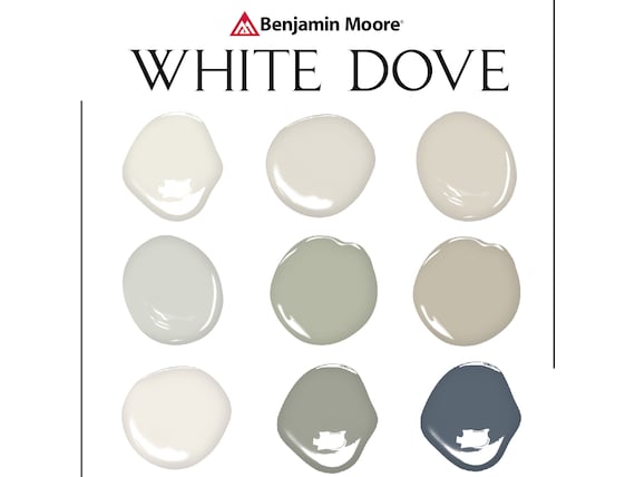White Dove Paint Palette Benjamin Moore Color Palette White Dove