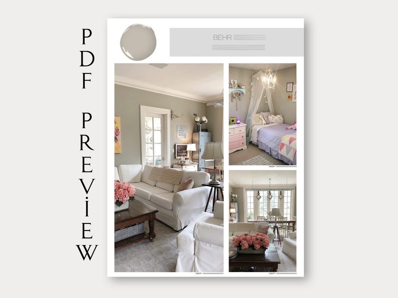 Coastal Beach Paint Palette, Behr, Beach House Review, Coastal Palette