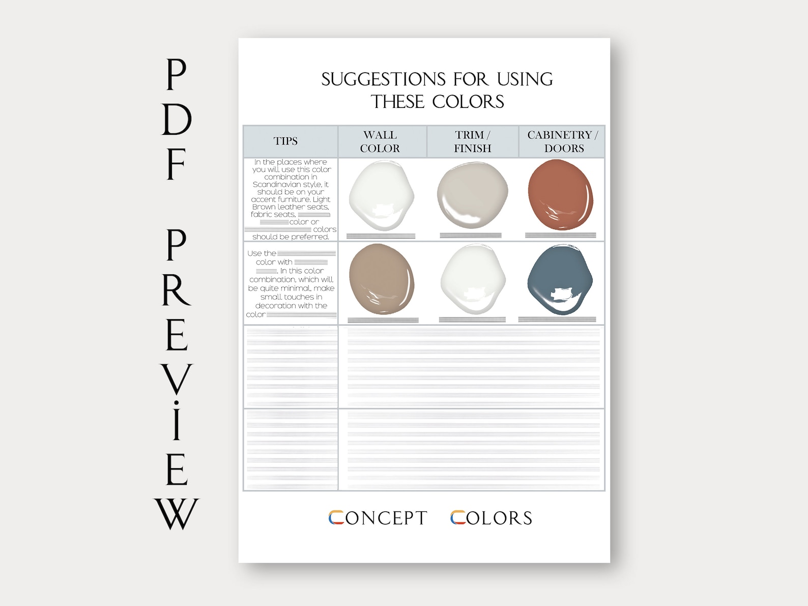 Benjamin Moore Scandinavian Paint Palette, Scandinavian Style Whole