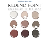 Sherwin Williams Redend Point Paint Palette: Color Of The Year, Earthy Paint Colors (Digital PDF)