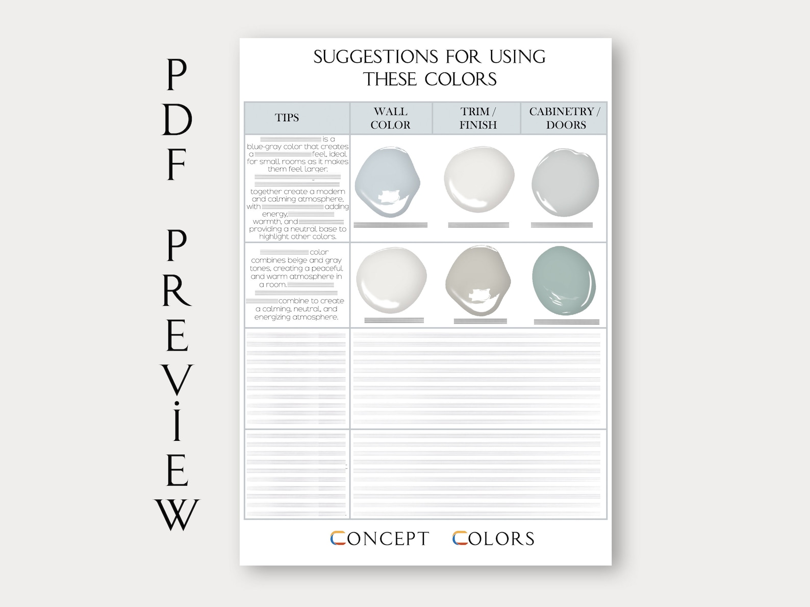 Coastal Beach Paint Palette, Behr, Beach House Review, Coastal Palette