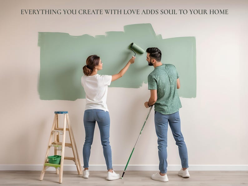 Cottagecore Paint Palette, Sherwin Williams, Whole Home Colors, Country Farmhouse, House Paint Colours (Digital) image 9