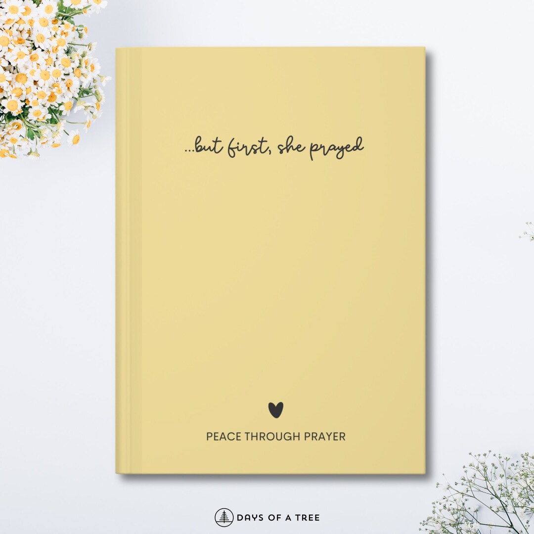 Christian Prayer Journal Bible Study Notebook Daily Devotional Faith ...