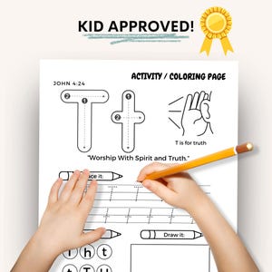 Cahier d&#39;exercices d&#39;assemblée JW Kids pour les 2 à 7 ans : feuilles d&#39;activités d&#39;adoration en esprit et vérité